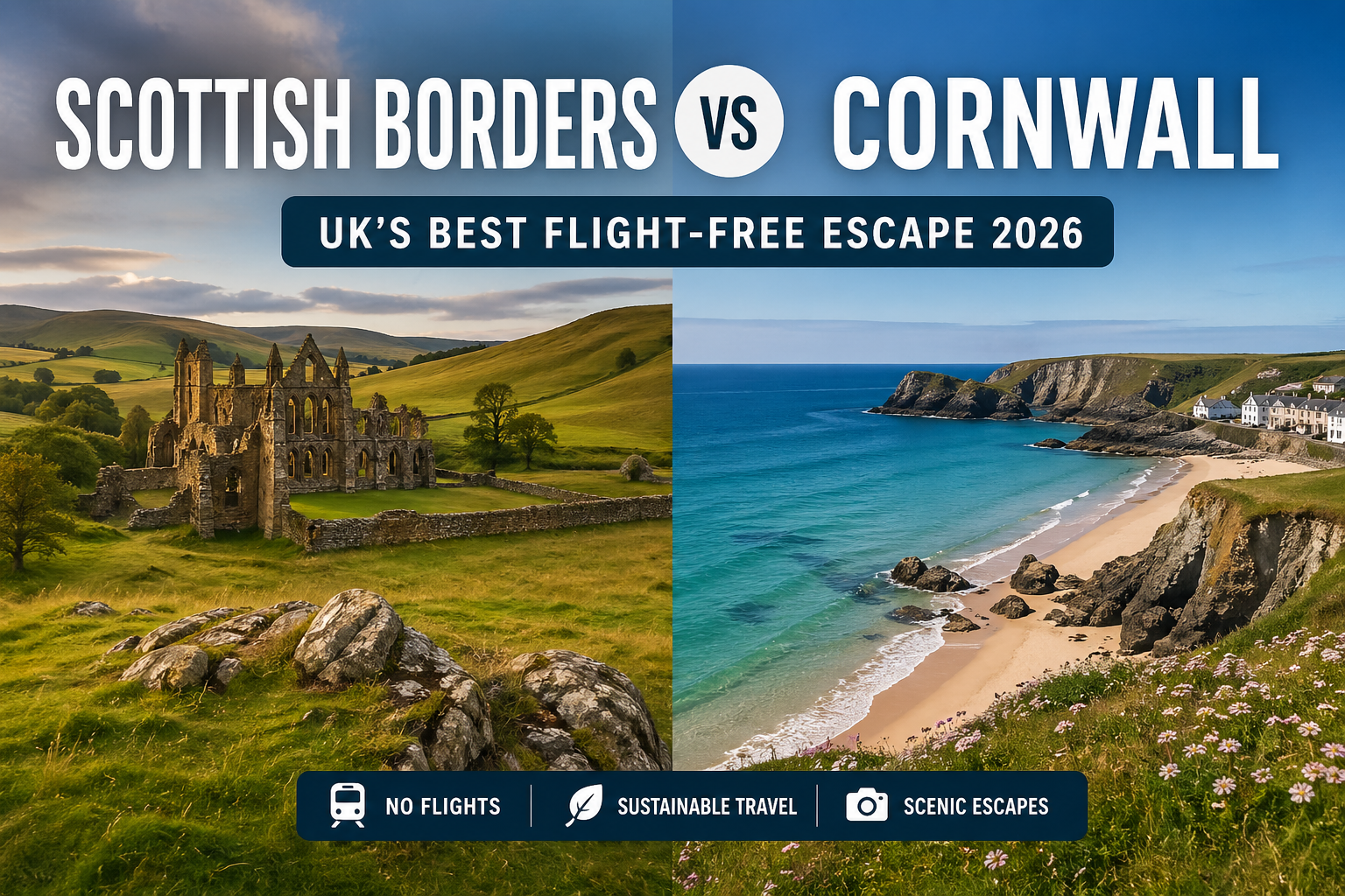 scottish borders vs cornwall